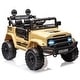 preview thumbnail 1 of 5, Ride on Truck Car w/Remote Control 3 Speeds Yellow