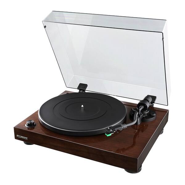 Shop Fluance Rt81 Elite High Fidelity Vinyl Turntable Record Player With Audio Technica At95e Cartridge Belt Drive Preamp Overstock 22175703