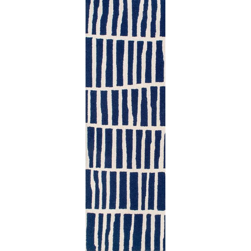 Nuloom Roxane Contempoary Striped Area Rug