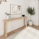 Plank and Beam Classic Solid Wood Console Table - 66" - Bed Bath ...