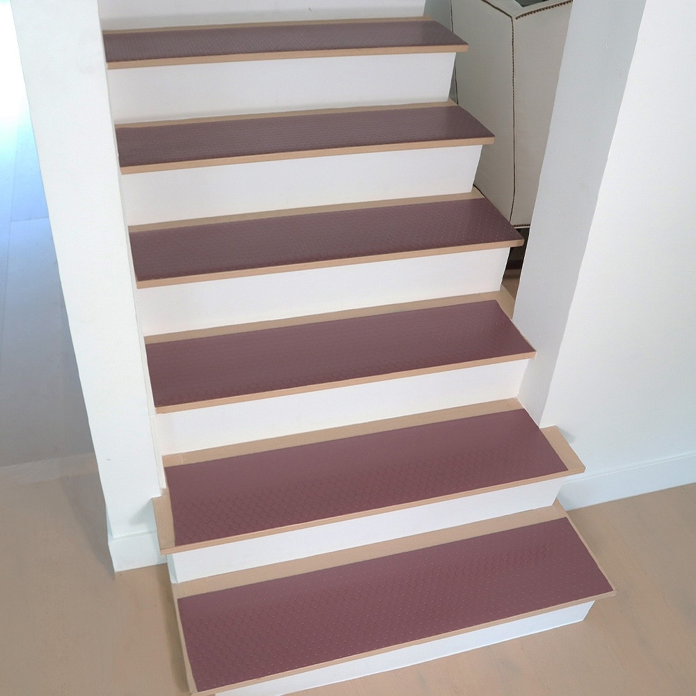 Rubber-Cal "Coin-Grip" Vinyl Step Mats (6 pack) - 2mm