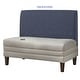 preview thumbnail 15 of 18, Lifestorey Phillips 3-Piece Upholstered Banquette Set