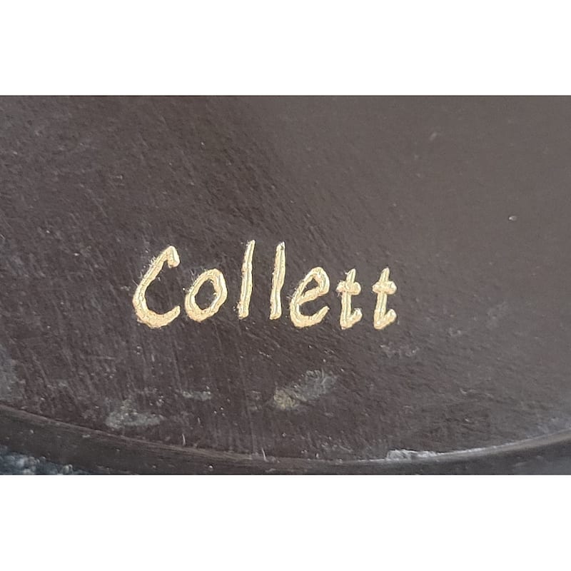 Signed Collett Collector Edition Prima Ballerina Bronze Sculpture Figurine Art