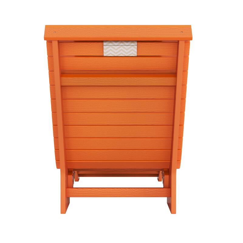 Outdoor Chaise Lounge Chair Set of 2, Patio Lounge Chairs for Outside, HDPE Lounge Chair - 59.8"L x 22"W x 34.8"H