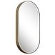 preview thumbnail 5 of 4, Uttermost Lago Oval Gold Mirror - 21.25 W X 40 H X 3 D (in)