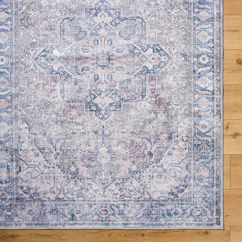 Livabliss Georgina Traditional Washable Area Rug