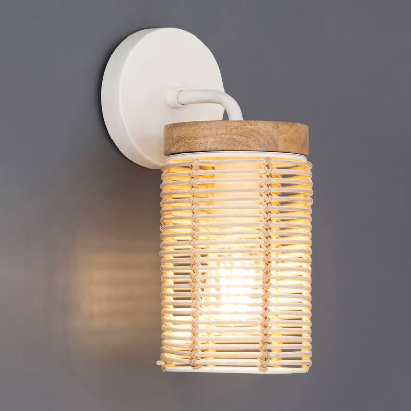 Maxim 22440 Vannerie 13" Tall Wall Sconce