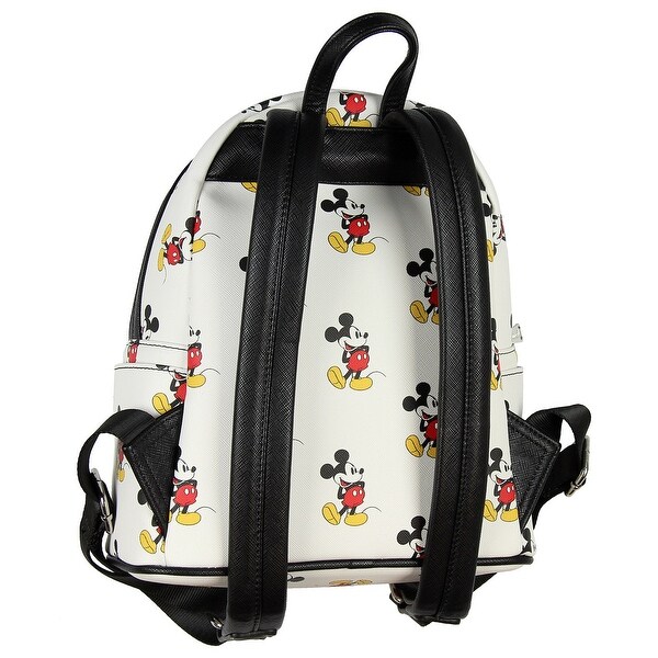 loungefly disney mickey mouse allover print mini backpack