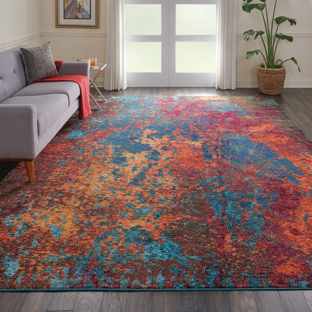 Nourison Celestial Abstract Ombre Area Rug
