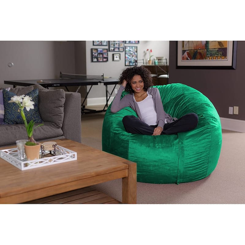 5-foot Bean Bag Chair Large Memory Foam Bean Bag