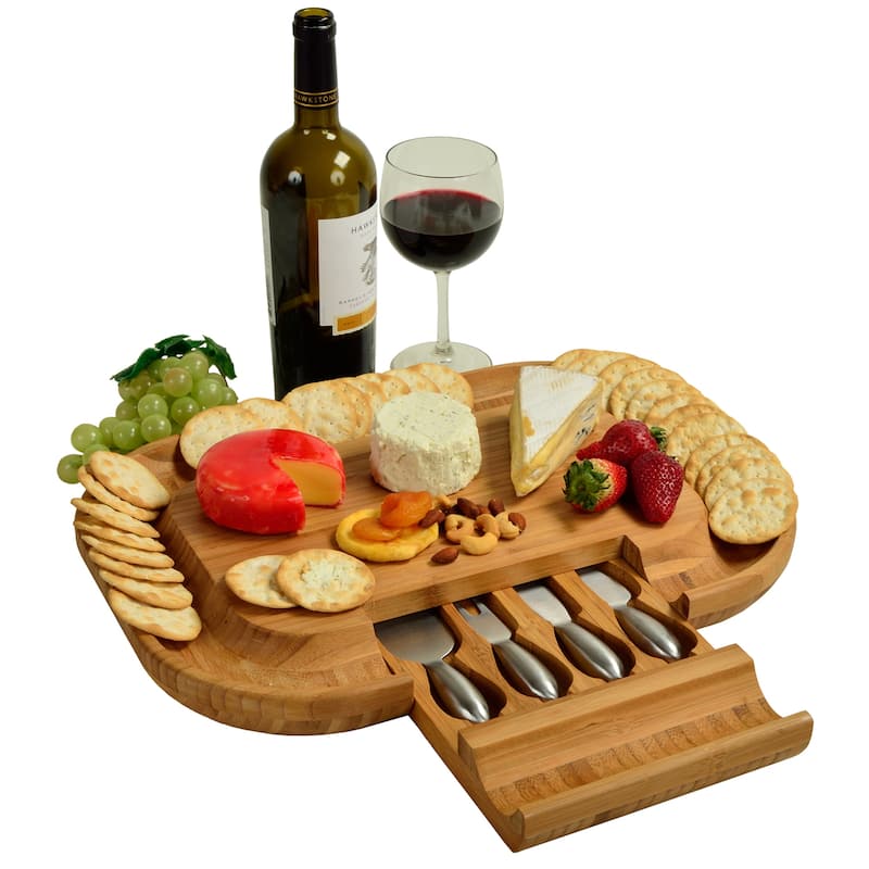 NCAA TexasUniversity at Austin Longhorns Bamboo Cheese & Charcuterie Board