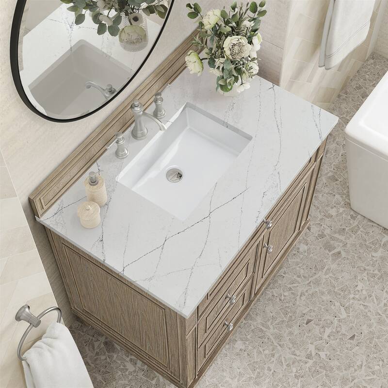 James Martin Vanities 424-V36-3ENC Lorelai 36" Single Basin Wood