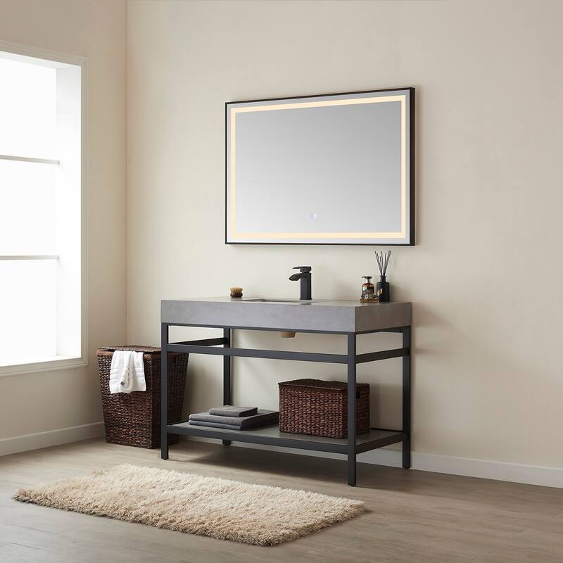 Miseno MV702548 Funes 48" Free Standing Single Basin Vanity Set with