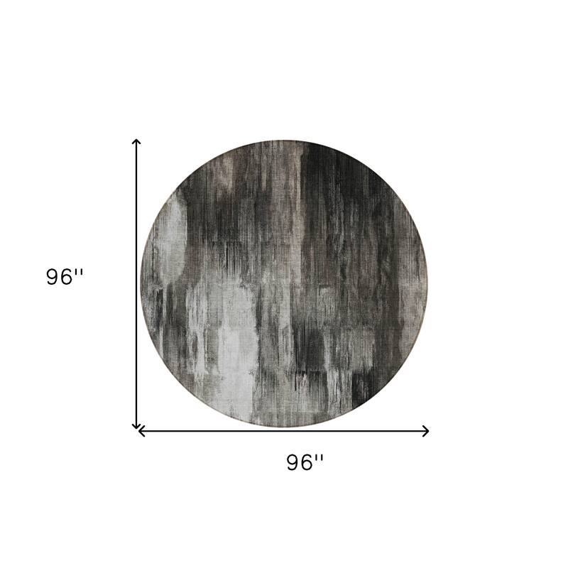 Hara Artistic Abstract Weather Resistant Blended Style Outdoor Rug
