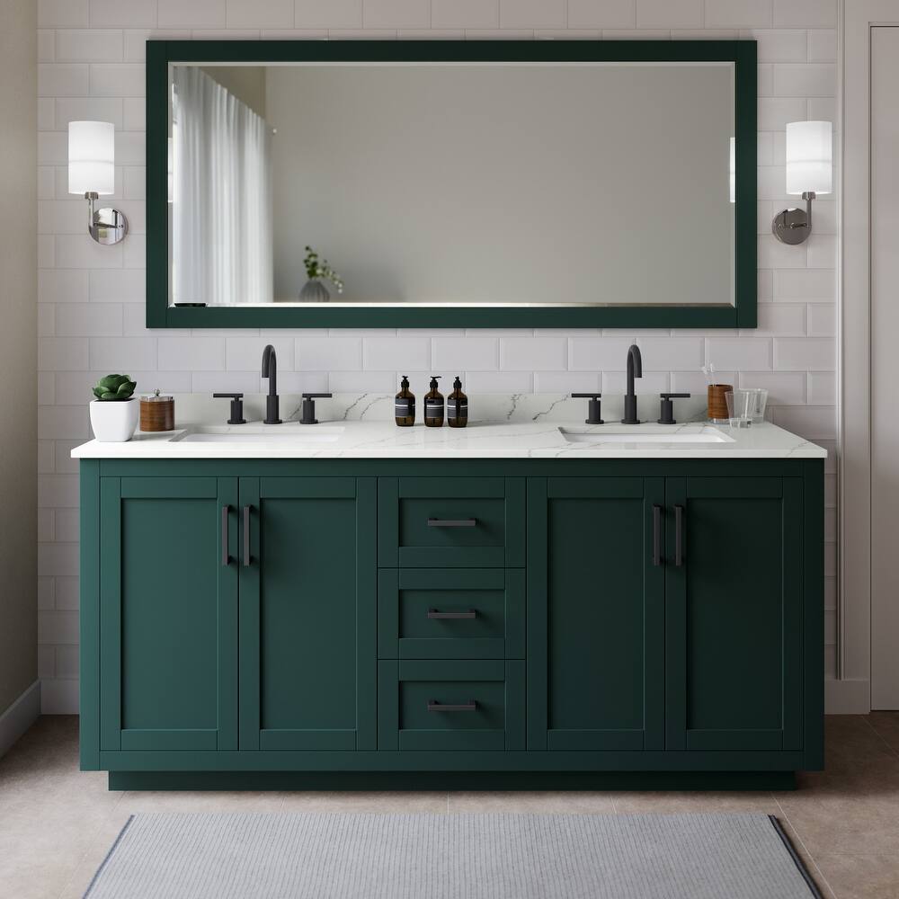 Wyndham Collection WCF292972D-QTZ-US3MXX Miranda 72" Free Standing