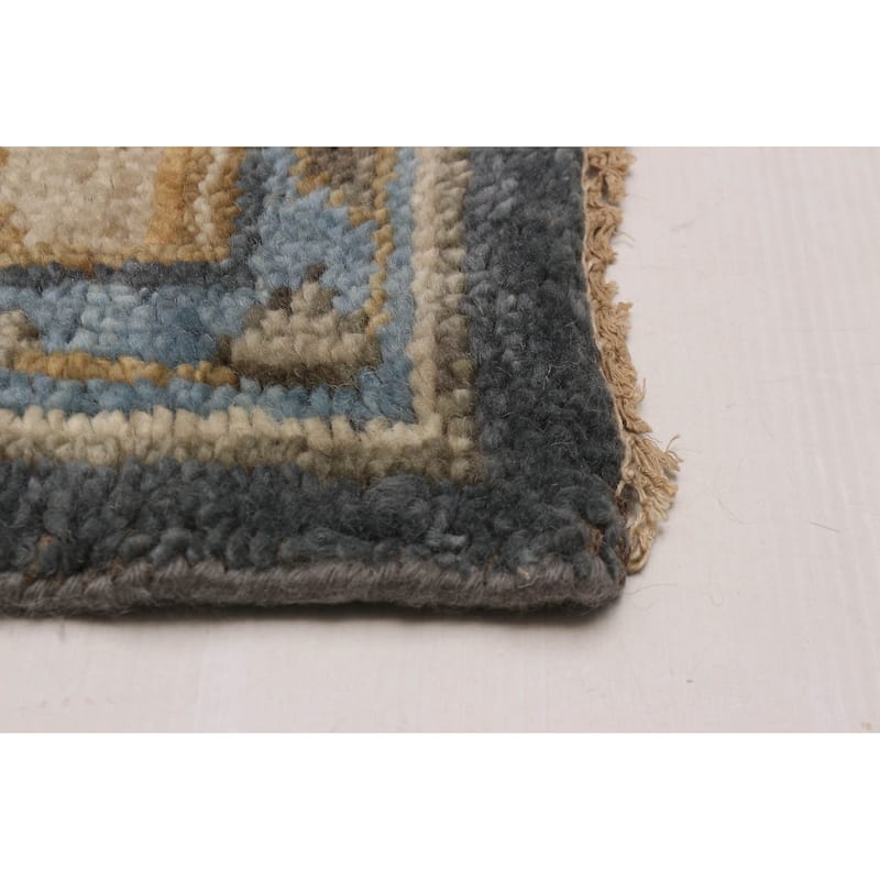 ECARPETGALLERY Hand-knotted Jules Serapi Grey Wool Rug - 9'1 x 11'10