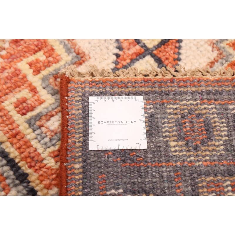 ECARPETGALLERY Hand-knotted Jules Serapi Dark Copper Wool Rug - 2'8 x 10'4