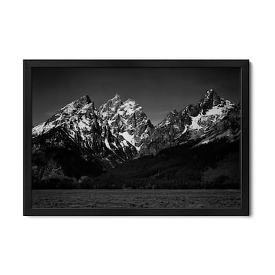 Grand Teton XI Premium Framed Poster by Ansel Adams