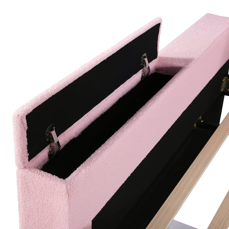 Daybed with Storage Armrests and Bluetooth Audio