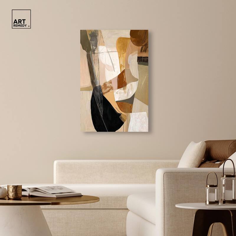 Tactile Depth II Canvas by Art Remedy, Gallery Wrapped