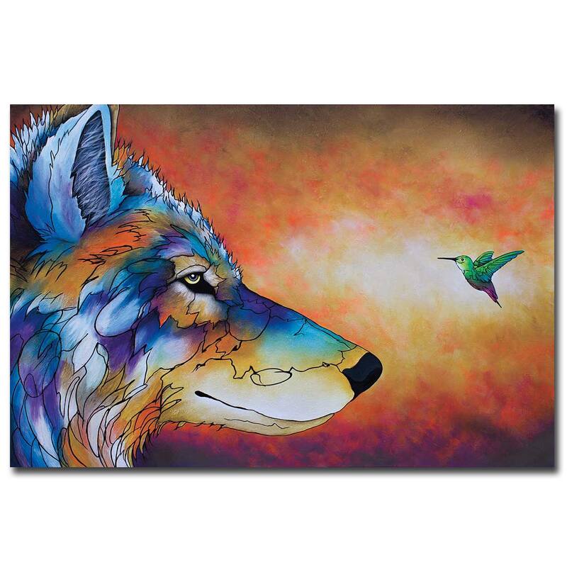 Desert Conversations by Micqaela Jones Gallery Wrapped Canvas Giclee Art (16 in x 24 in)