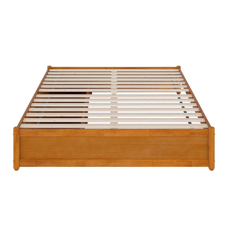 Barcelona Panel Platform Bed with Storage Drawers