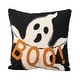 preview thumbnail 4 of 7, Glitzhome 14"L Polyester Halloween Ghost BOO Pillow