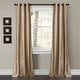 preview thumbnail 63 of 95, Porch & Den Lapeyrous Velvet Solid Room Darkening Window Curtain Panel Set 38"W x 95"L - Taupe