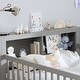 preview thumbnail 21 of 34, Twin Size Bed with Headboard Storage Rack, Two Under-Bed Drawers, Three-Side Guardrails for Safety and Security,White