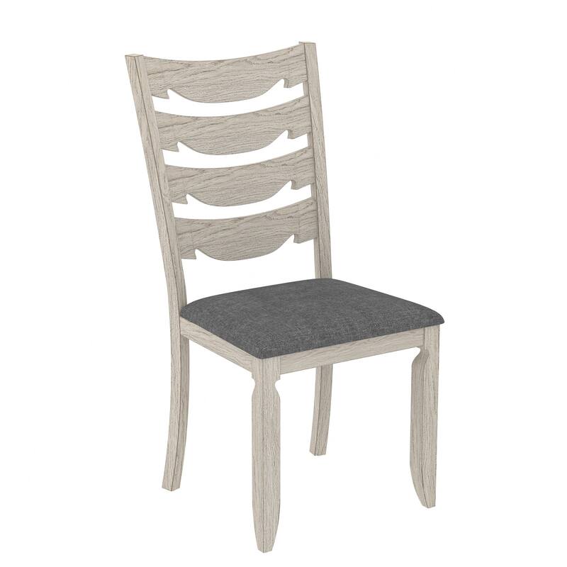 100% Solid Oak Wood Dining Chairs by VECELO, Dining Chairs Set of 2/4/6, Kitchen Dining Chairs with Sturdy Solid Wood Frame