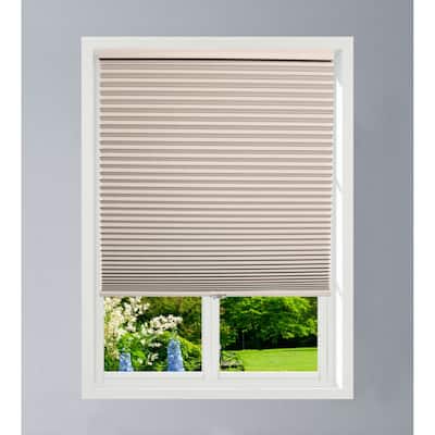 Linen Avenue Custom Cordless 32 to 33-inch Wide Muslin Blackout Cellular Shade
