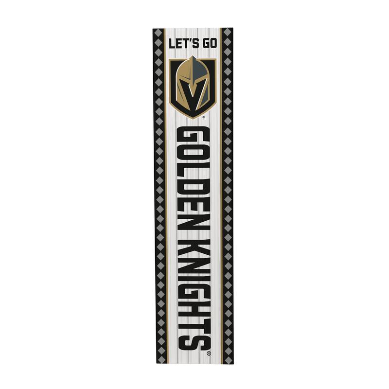 47" Double Sided Seasonal Porch Leaner, Vegas Golden Knights - 47" x 11.25"