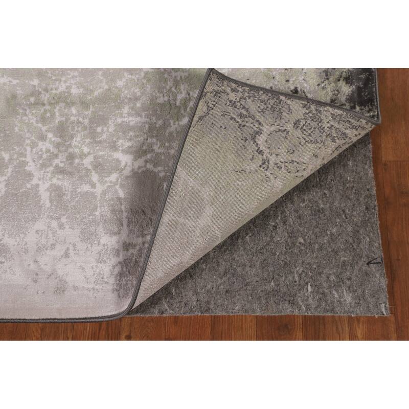 Multi-Color Turkish Area Rug Machine Made Abstract Carpet - 5'0" x 8'0"