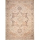 preview thumbnail 3 of 26, Nourison Vintage Washables Indoor only Persian Area Rug 4' x 6' - Coral/Mint
