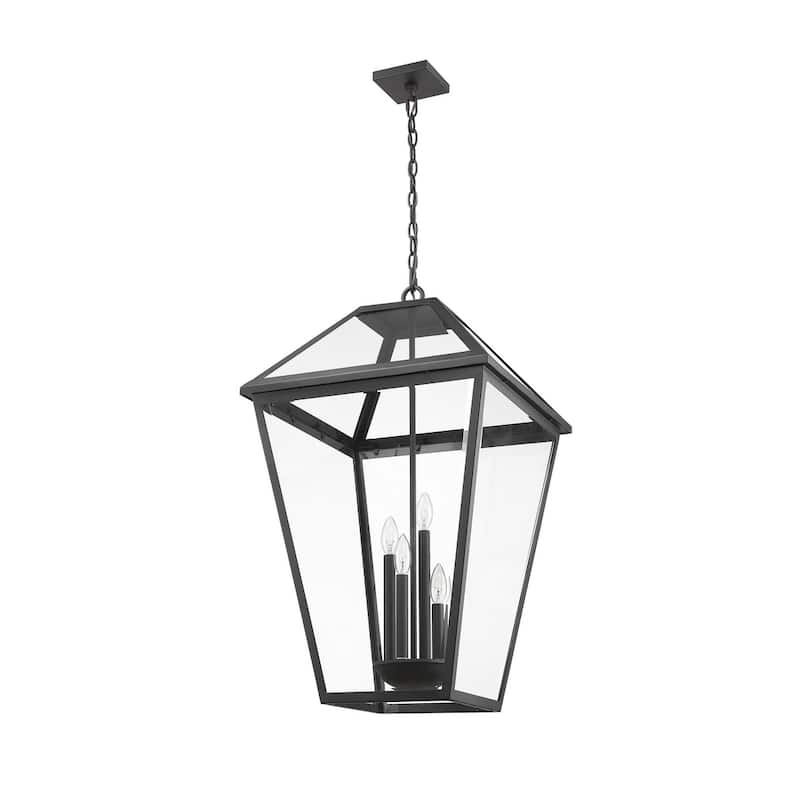 Z-Lite 579CHXLX Talbot 4 Light 20" Wide Semi-Flush Marine Grade