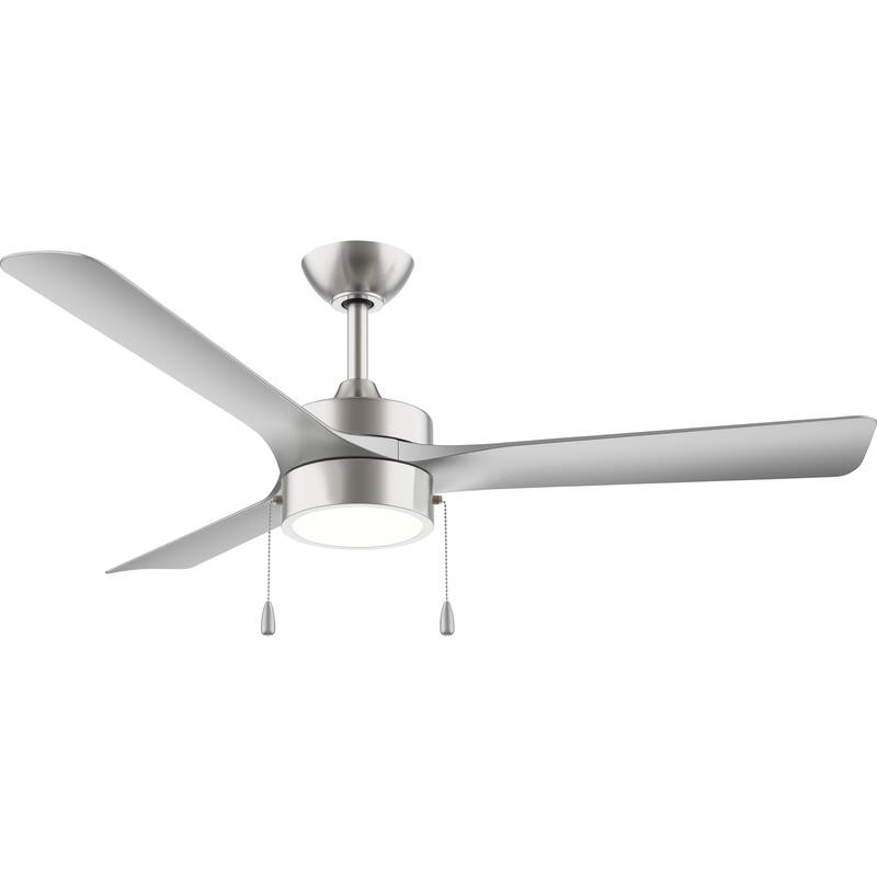 Axion 3-Blade Modern LED Ceiling Fan with Matte Blades