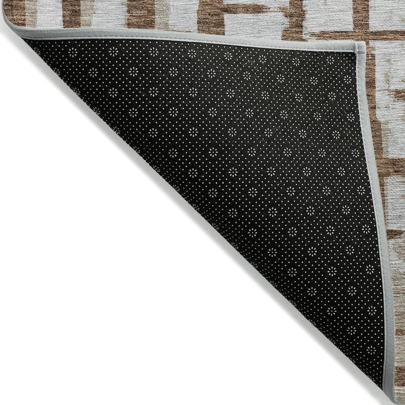 Machine Washable Indoor/ Outdoor Chantille Contemporary Rug