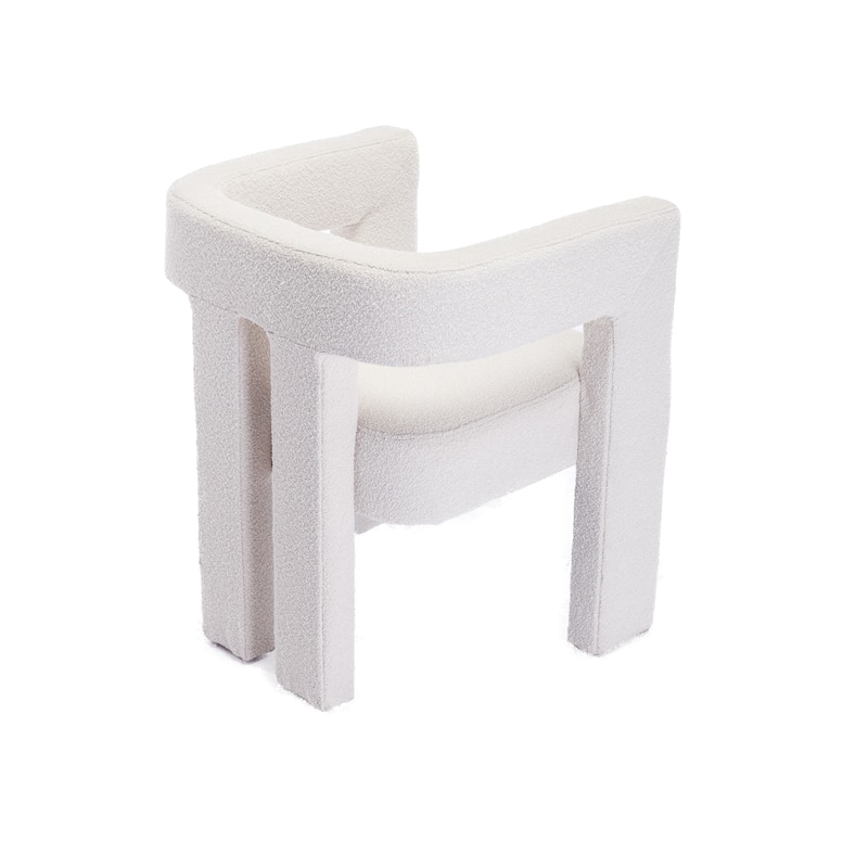 Fabric Upholstered Accent Dining Chair for Kitchen 2PCS