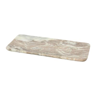 Modern Marble Serving Board - 12.0"L x 6.0"W x 0.6"H