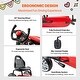 preview thumbnail 13 of 12, Go Kart, 4 Wheel Off-Road Pedal Go Cart Toy for Kids with Steering Wheel, Ergonomic Adjustable Seat for Boys & Girls Ages 5-12