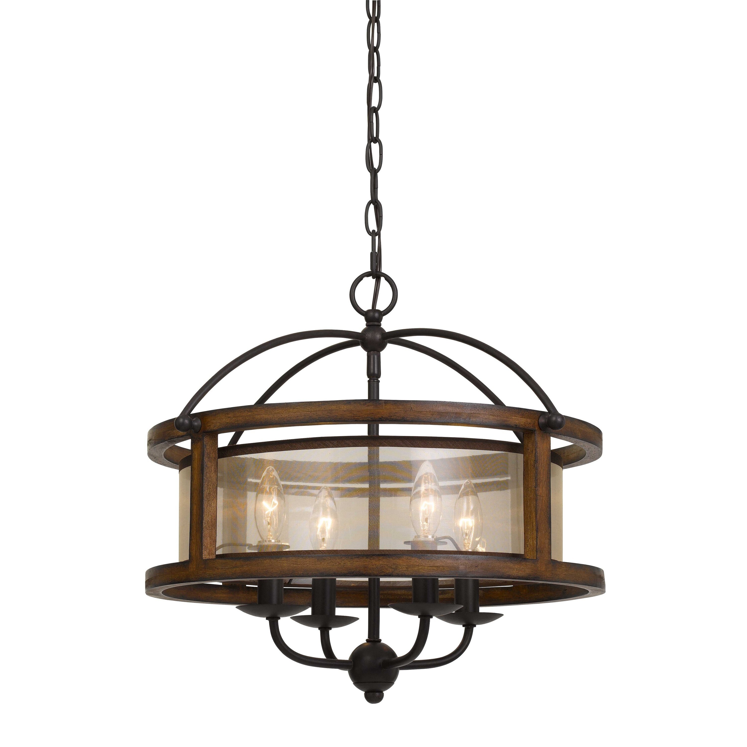 wooden chandelier design