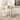 HOMCOM 3-Piece Wooden Square Dining Table Set with 1 Table and 2 Chairs and Sturdy Metal Frame, White