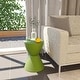 preview thumbnail 68 of 143, Boyd Round Side Table with Ribbed Design Base - Accent Hourglass End Table with Removable Lid for Living Room & Bedroom