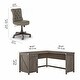 preview thumbnail 20 of 29, Cottage Grove 60W L Shaped Desk and Chair Set by Bush Furniture