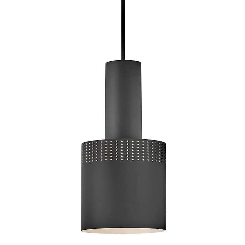 Lark 83687 Casey 9" Wide Mini Pendant - Black