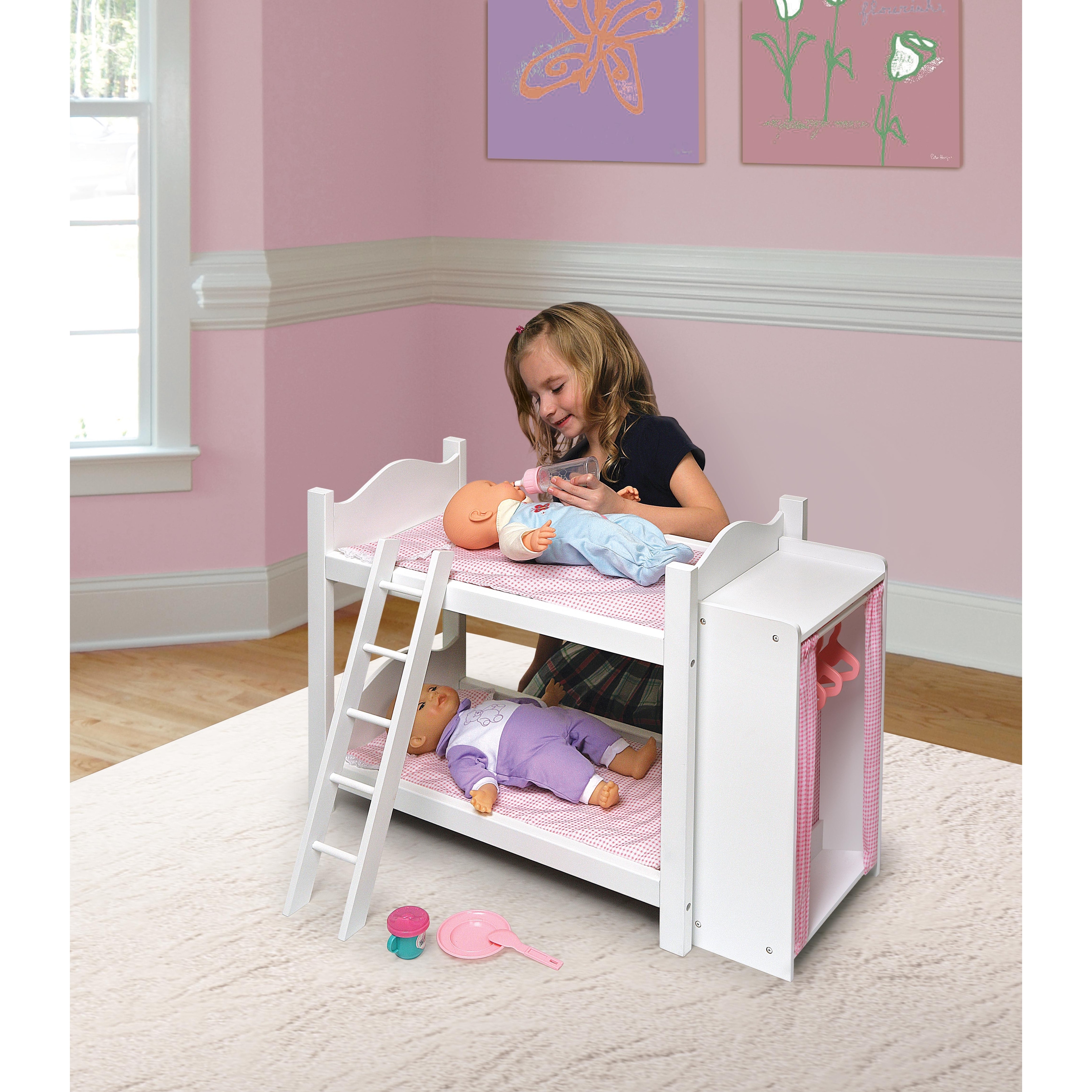 My Life As Doll Loft Bunk Bed Set With Vanity And Chair Loft Bed