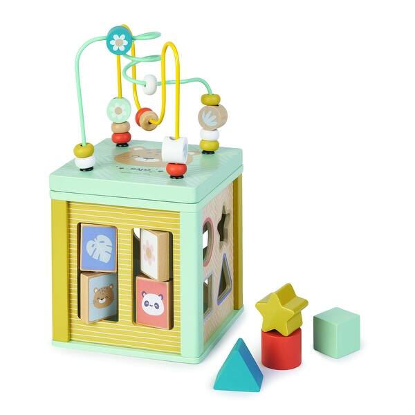 slide 2 of 4, Saro Multi Activity Cube Toddler