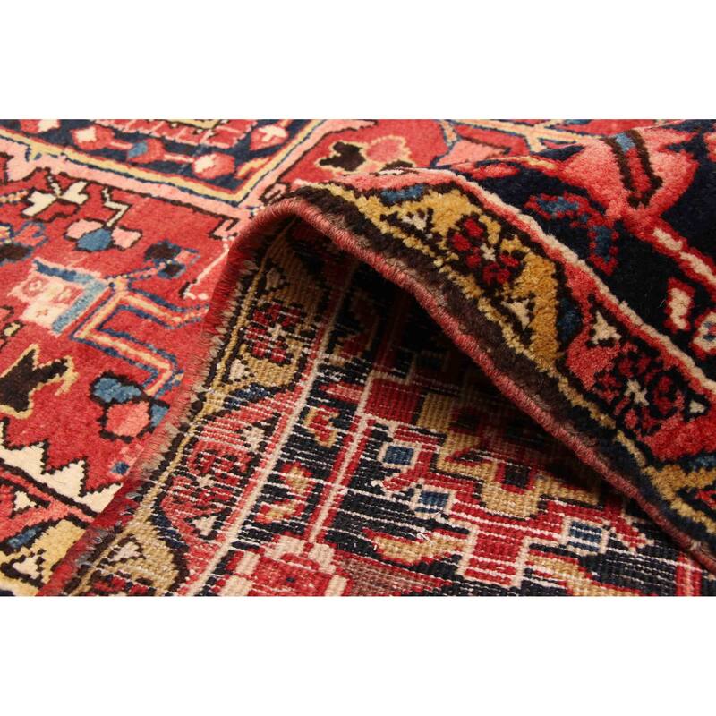 ECARPETGALLERY Hand-knotted Sarabi Red Wool Rug - 8'8 x 11'10