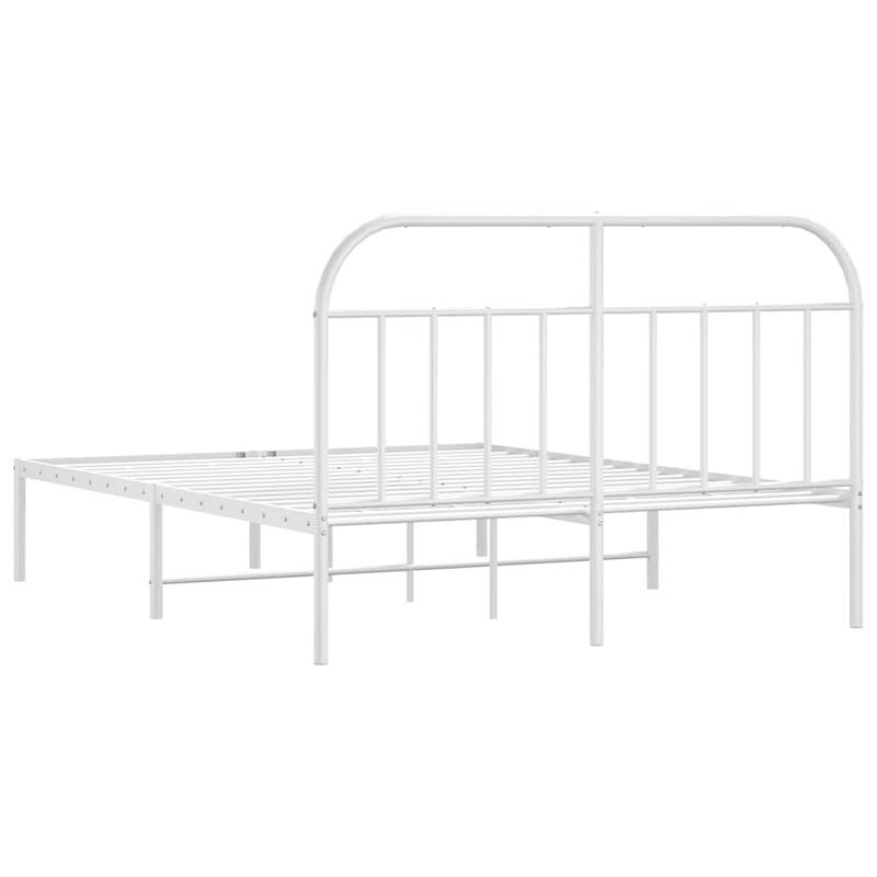 vidaXL 12 Inches Metal Bed Frame No Mattress