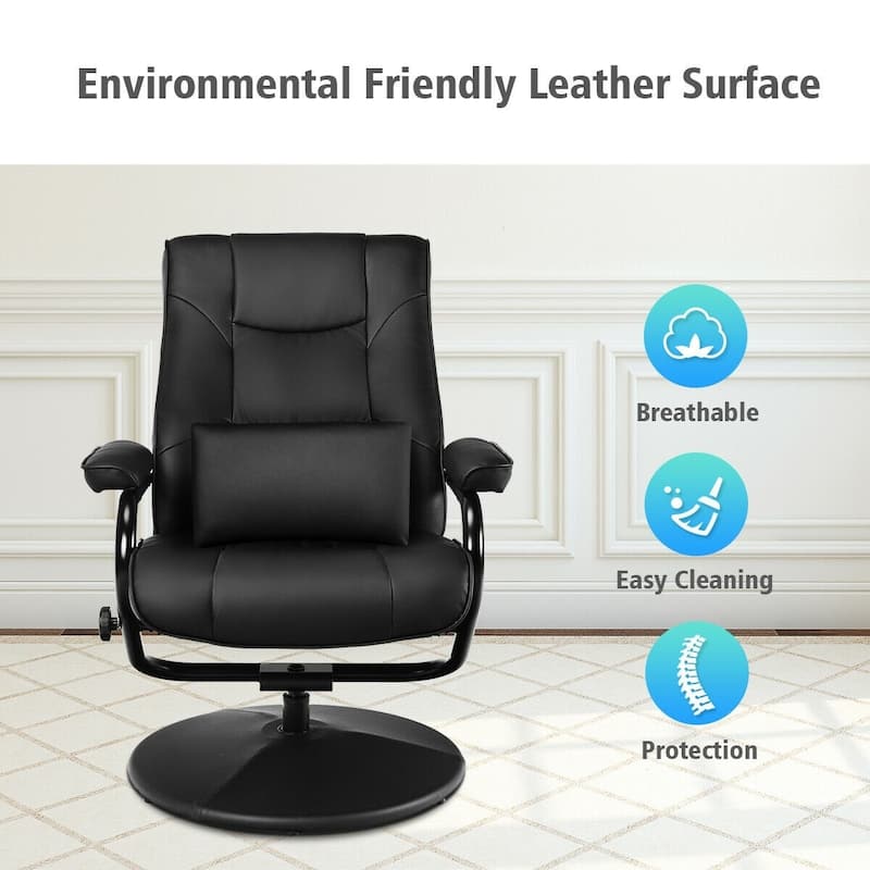 Recliner Chair Swivel Armchair Lounge